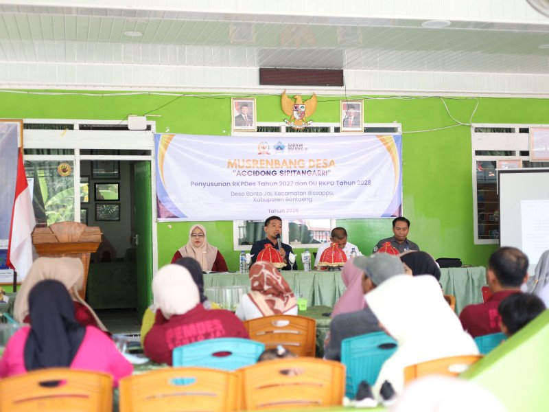Musrenbang Desa Bonto Jai Bahas Prioritas Pembangunan